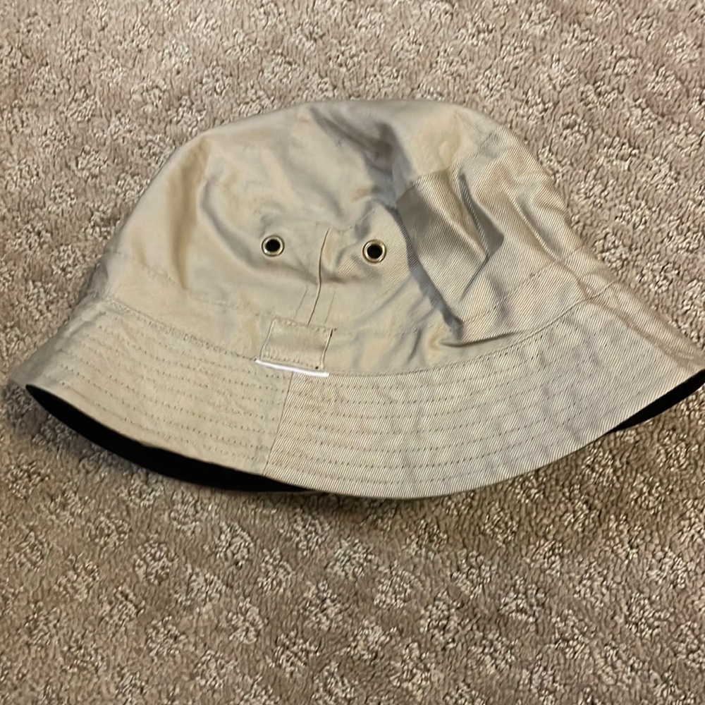 TAN kids bucket hat